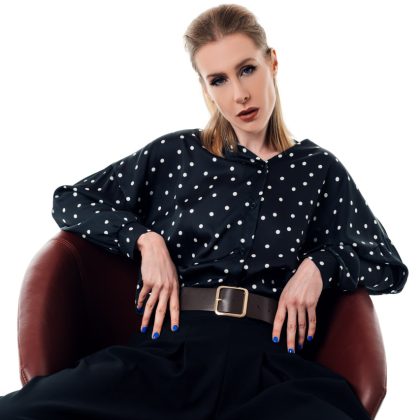 Polka Dot Blouse